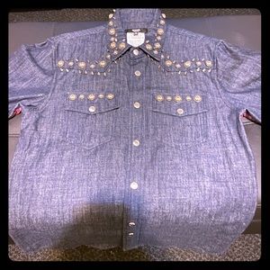 Versace long sleeve button up